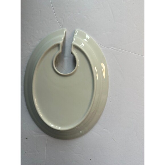 Vintage set of 6 hand painted snack and glass plates - Picture 3 of 3